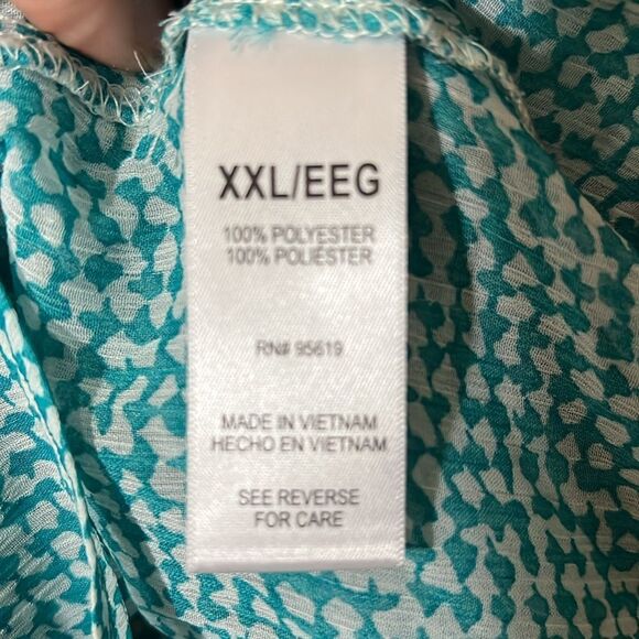 Fever Women’s Double Layer Sleeveless Blouse – Size XXL – RN95619 - Picture 3 of 4